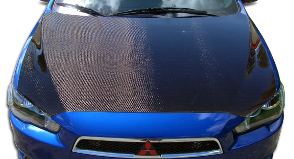 2008-2017 Mitsubishi Lancer / Lancer Evolution 10 Carbon Creations OEM Hood - 1 Piece