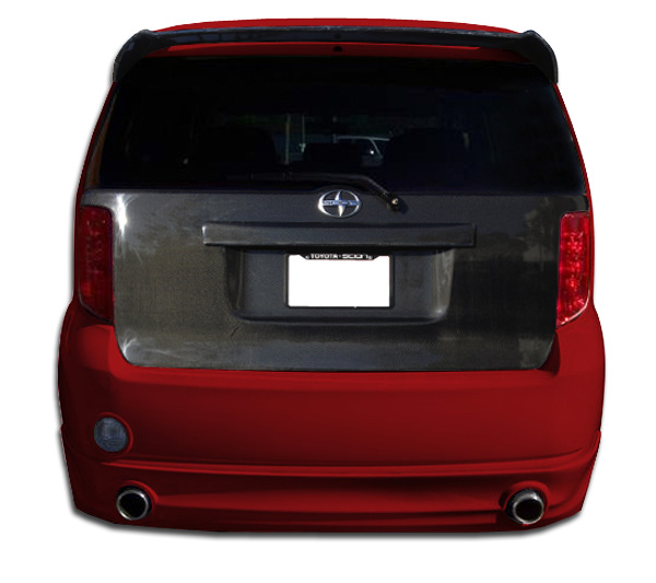 2008-2010 Scion xB Duraflex Racer Rear Lip Under Spoiler Air Dam - 1 Piece