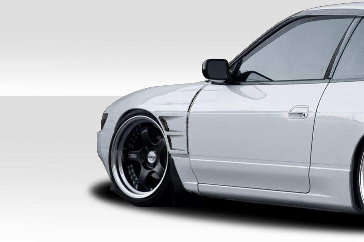 1989-1994 Nissan Silvia S13 Duraflex D-1 Sport Fenders - 2 Piece