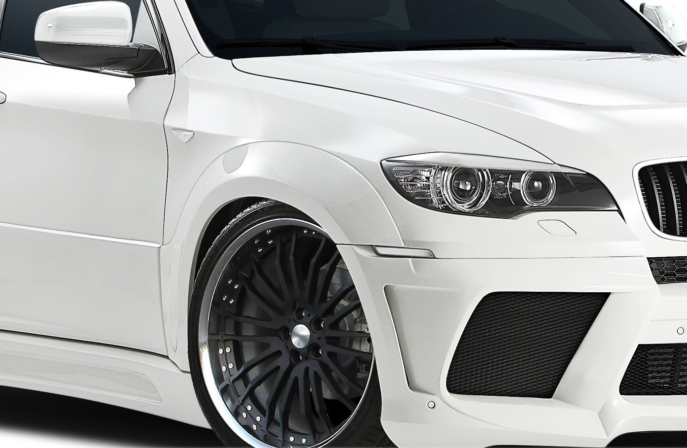 08-14 BMW X6 AF-3 Overstock (GFK) Wide Body Kit- Front Fenders!!! 107930 | eBay