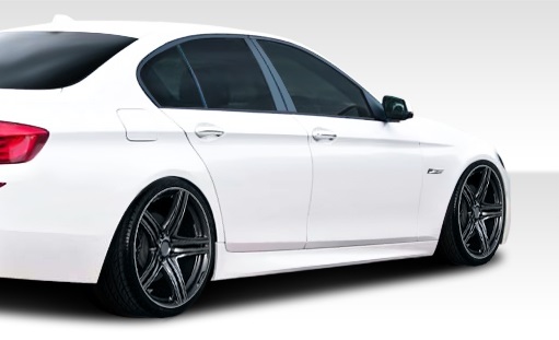 Compatible With 5 Series 2011-2016 Brightt Duraflex ED-HJG-869 M5 Look Fenders 2 Pieces Body Kit 