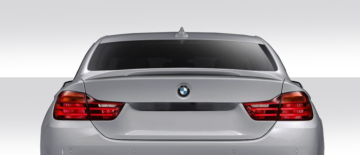 Fiberglass+ Wing Spoiler Body Kit for 2014 BMW 4 Series   - 2014-2019 BMW 4 Series F32 Duraflex M Performance Look Wing Trunk Lid Spoiler - 1 Piece