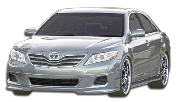 2010-2011 Toyota Camry Duraflex Racer Body Kit - 4 Piece - Includes Racer Front Lip Under Spoiler Air Dam (106062) Racer Side Skirts Rocker Panels (103473) Racer Rear Lip Under Spoiler Air Dam (103474)