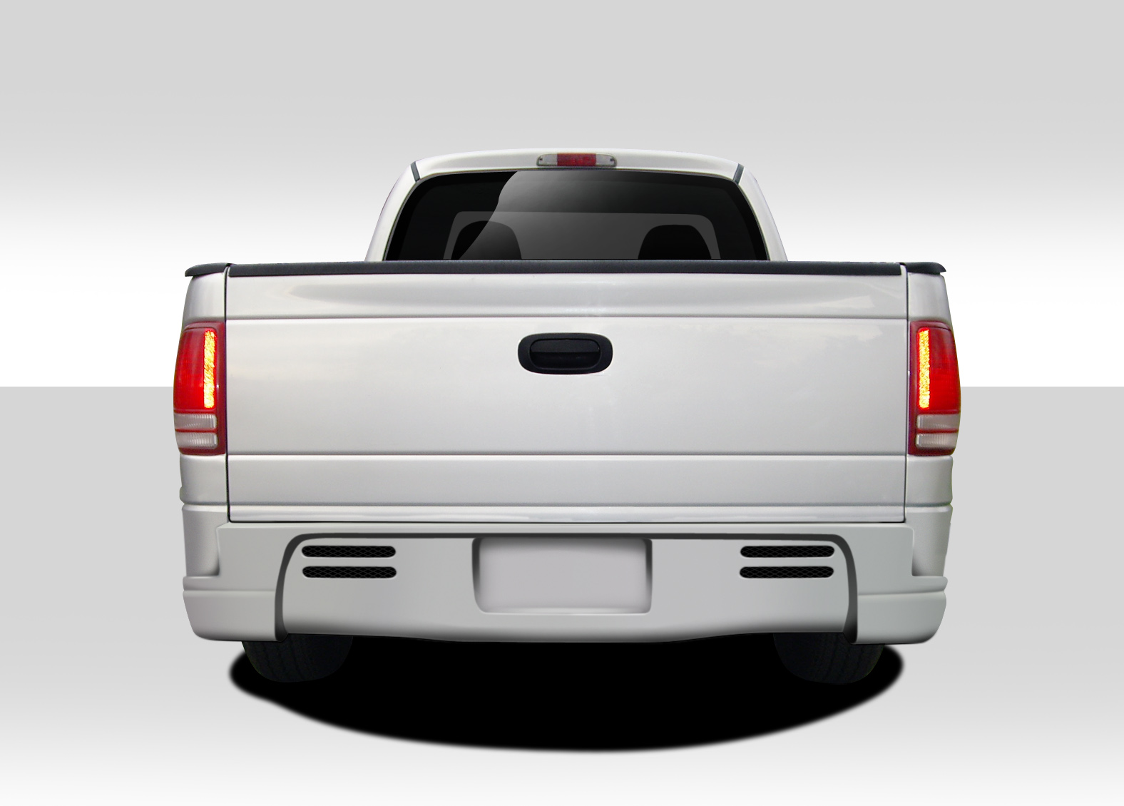1997-2004 Dodge Dakota Duraflex BT-1 Rear Bumper Cover - 1 Piece