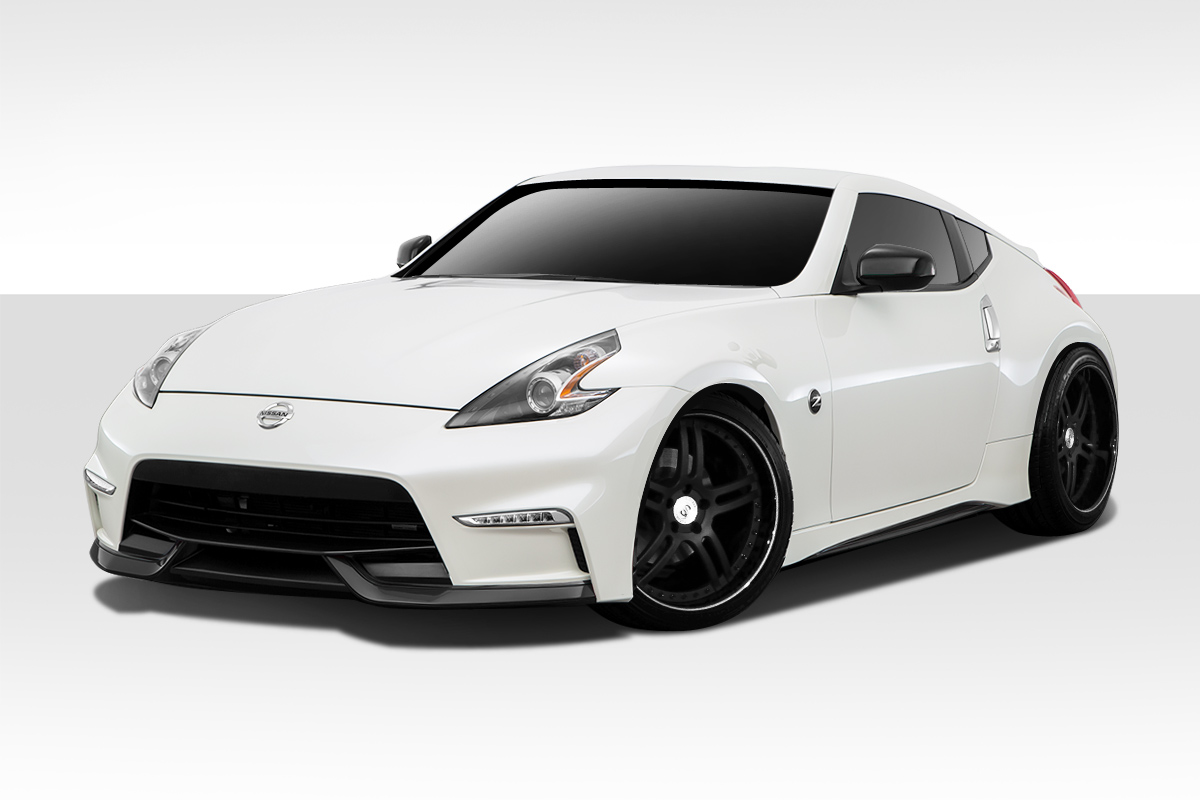 Fiberglass+ Kit Body Kit for 2009 Nissan 370Z   - 2009-2019 Nissan 370Z Z34 Duraflex N-3 Body Kit - 4 Piece - Includes N-3 Front Bumper Cover (112273) N-3 Side Skirt Rocker Panels (112274) N-3 Rear Bumper Cover (112275)