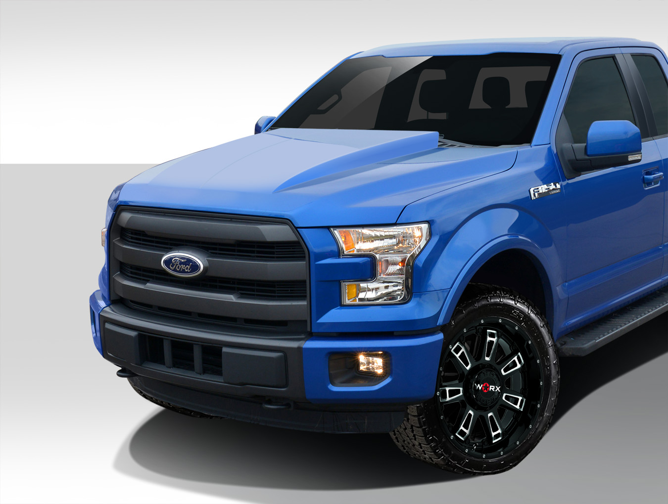 2015-2019 Ford F-150 Duraflex Cowl Hood - 1 Piece