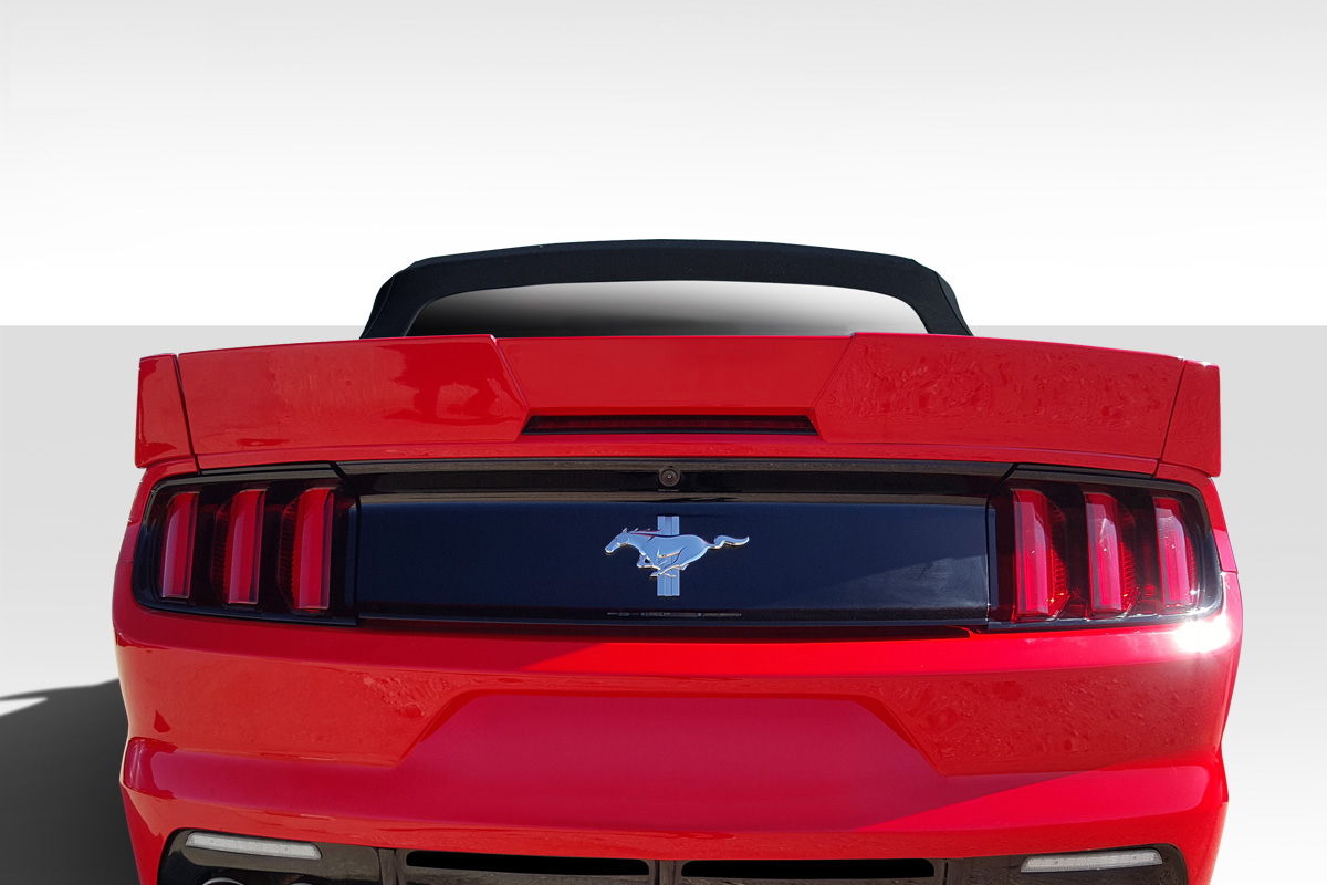 2019 Ford Mustang Convertible Fiberglass+ Wing Spoiler Body Kit 2015