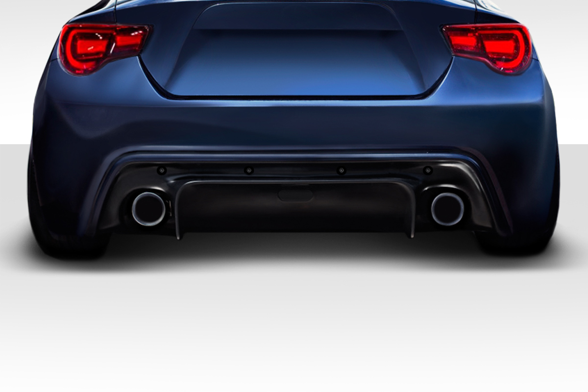 Fiberglass+ Rear Lip-Add On Body Kit for 2013 Scion FRS 0  - 2013-2019 Scion FR-S Toyota 86 Subaru BRZ Duraflex GT500 V2 Rear Diffuser - 1 Piece