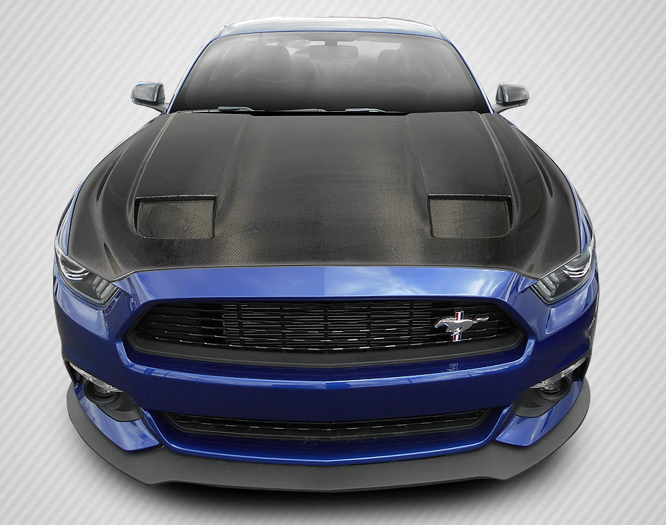 2017 Ford Mustang 0 Hood Body Kit 20152017 Ford Mustang Carbon