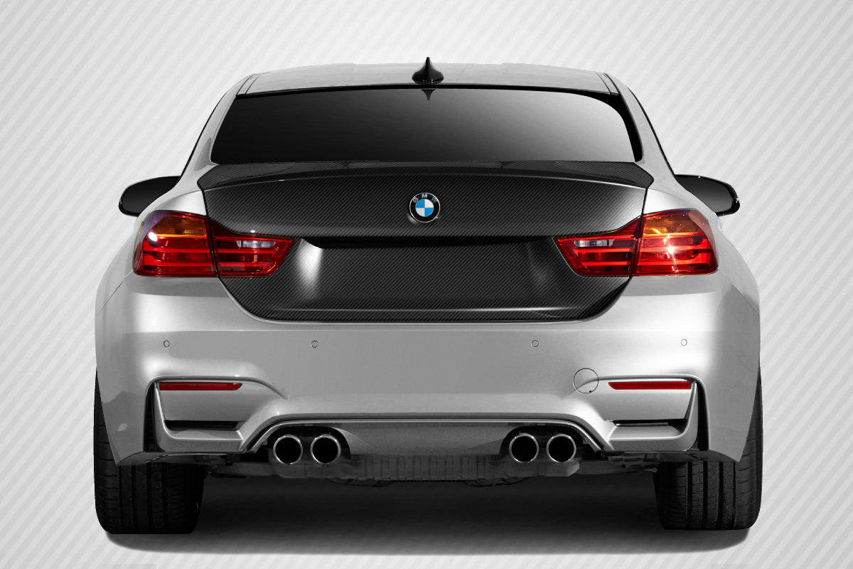 Carbon Fiber Trunk-Hatch Body Kit for 2014 BMW 4 Series   - 2014-2019 BMW 4 Series / M4 Carbon Creations DriTech M4 Look Trunk Lid - 1 Piece