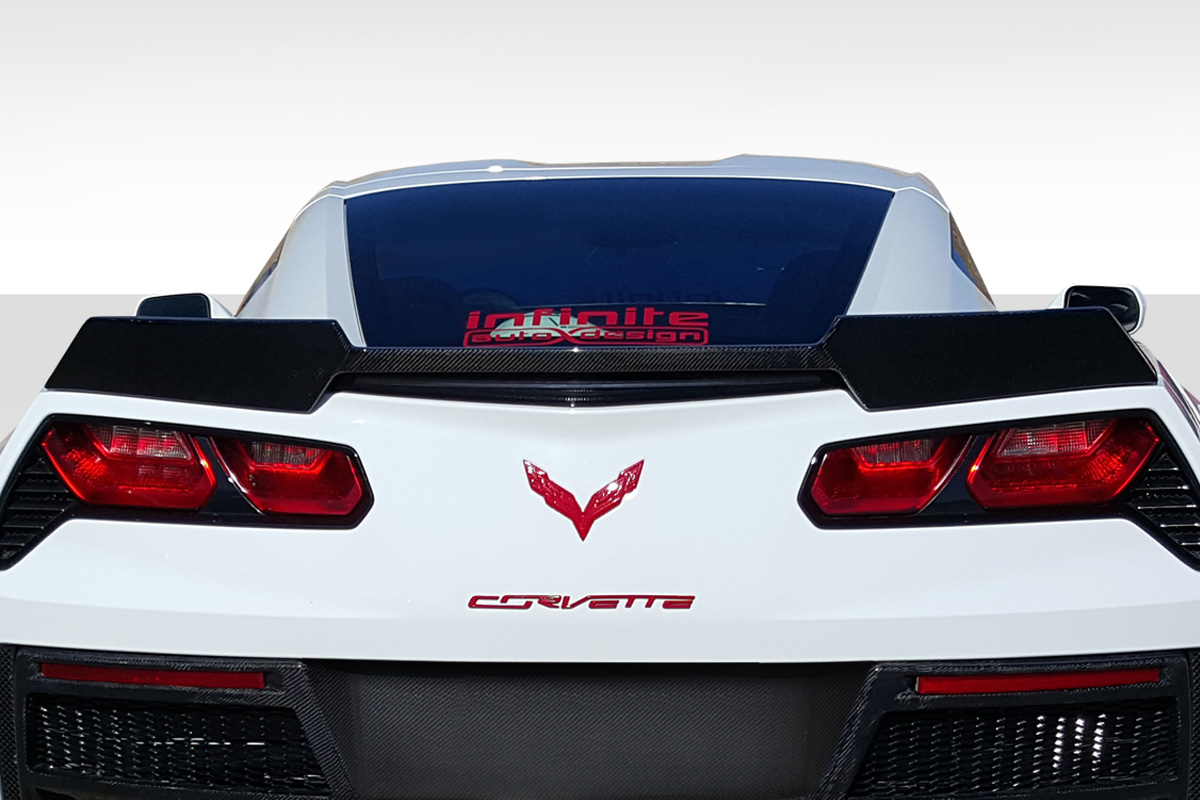 Carbon Fiber Wing Spoiler Body Kit for 2014 Chevrolet Corvette   - 2014-2019 Chevrolet Corvette C7 Carbon Creations DriTech Gran Veloce Wing- 1 Piece