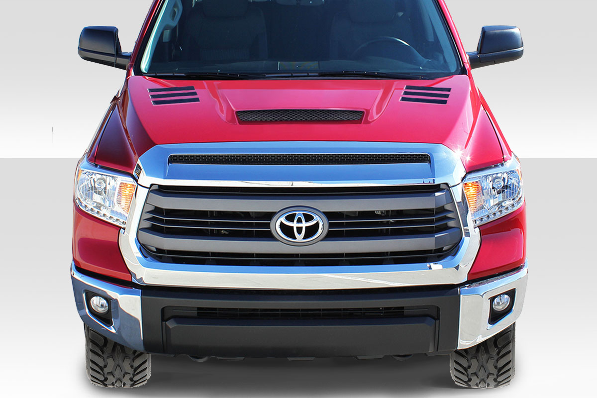 Fiberglass+ Hood Body Kit for 2014 Toyota Tundra 0  - 2014-2019 Toyota Tundra Duraflex RK-S Hood - 1 Piece