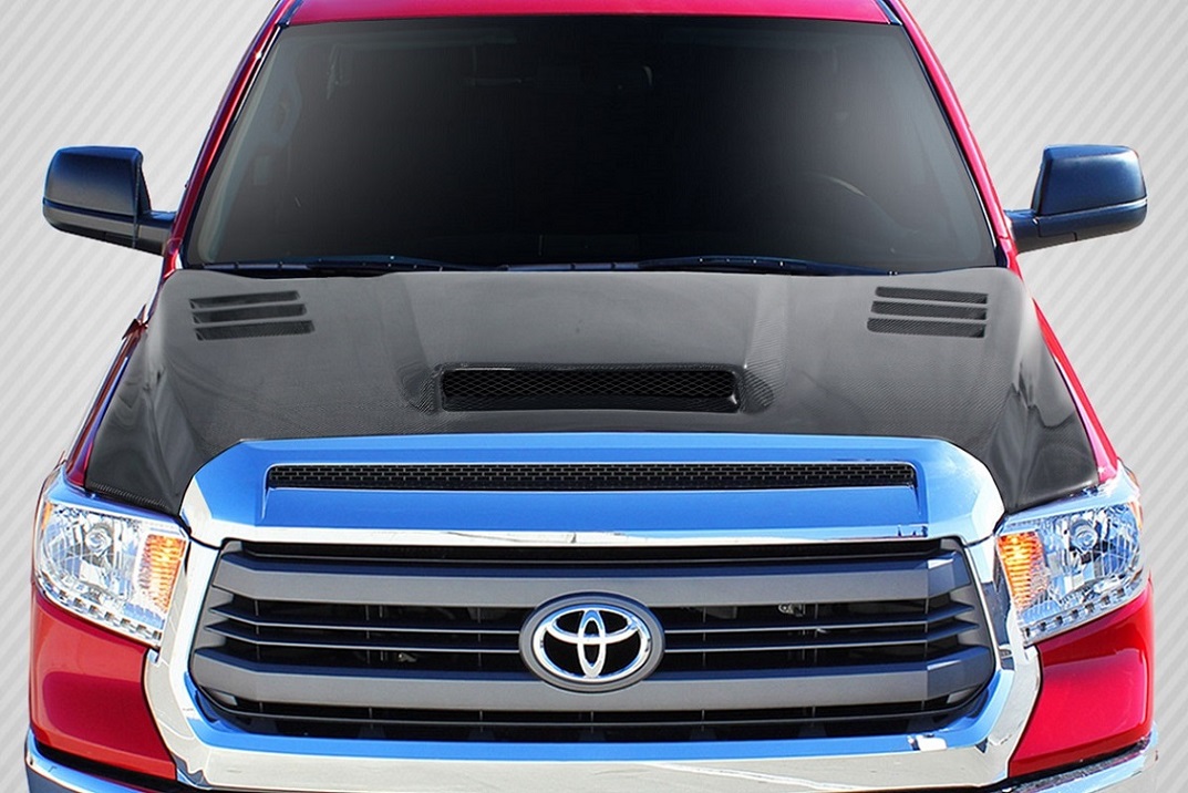 Carbon Fiber Hood Body Kit for 2014 Toyota Tundra 0  - 2014-2019 Toyota Tundra Carbon Creations RK-S Hood - 1 Piece