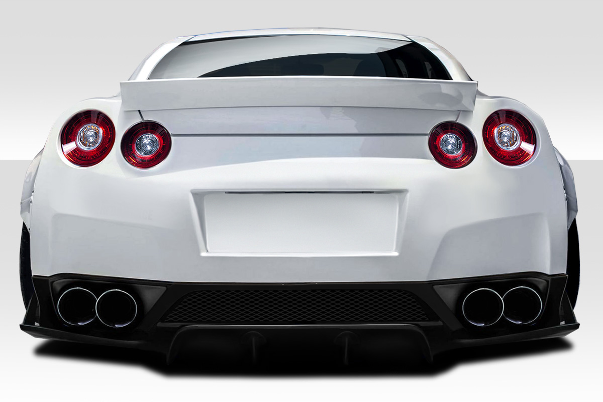 Fiberglass+ Wing Spoiler Body Kit for 2009 Nissan GTR 0  - 2009-2019 Nissan GT-R R35 Duraflex LBW Rear Wing Spoiler - 1 Piece