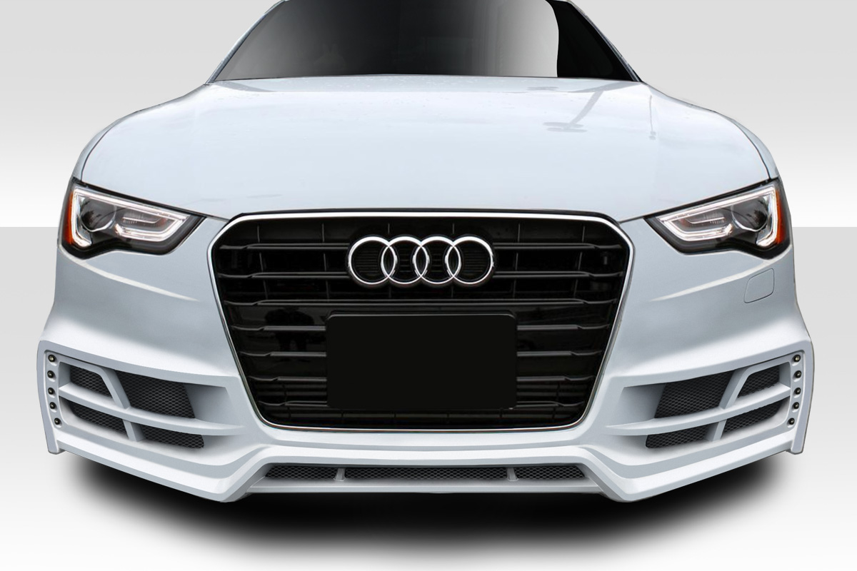 Fiberglass+ Front Bumper Body Kit for 2013 Audi A5 4DR  - 2013-2016 Audi A5 B8 4DR Duraflex TKR Front Bumper - 1 Piece