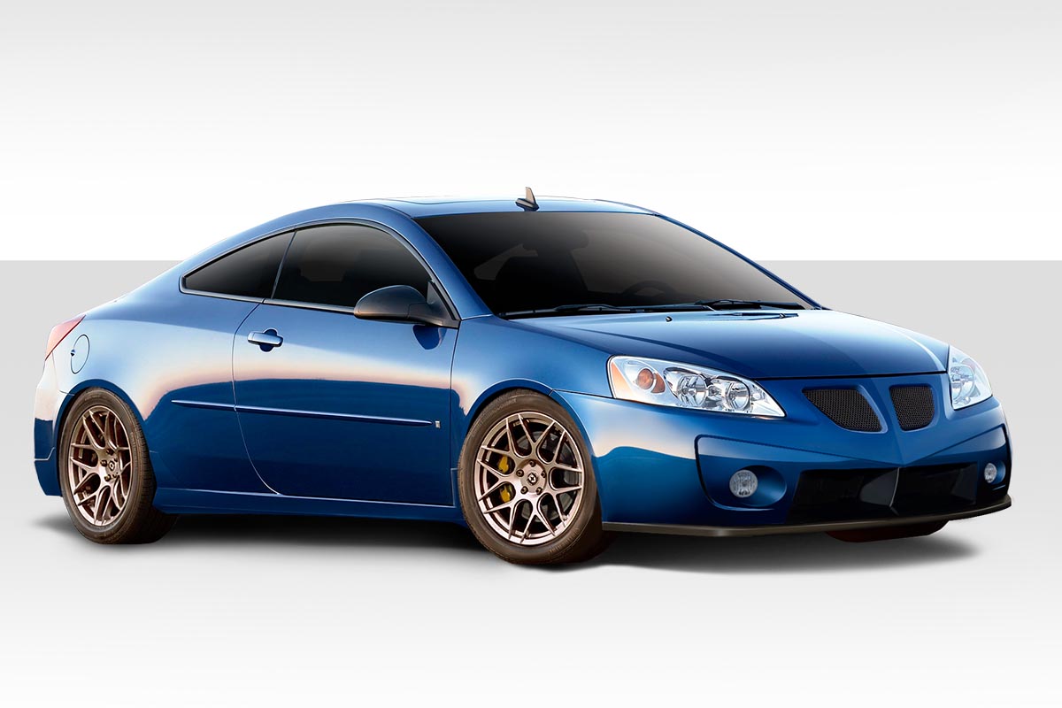 2005-2010 Pontiac G6 2DR Duraflex GT Competition Body Kit- 4 Piece - Includes GT Competition Front Bumper Cover (106067) GT Competition Side Skirts Rocker Panels (113469) GT Competition Rear Bumper Cover (113470)