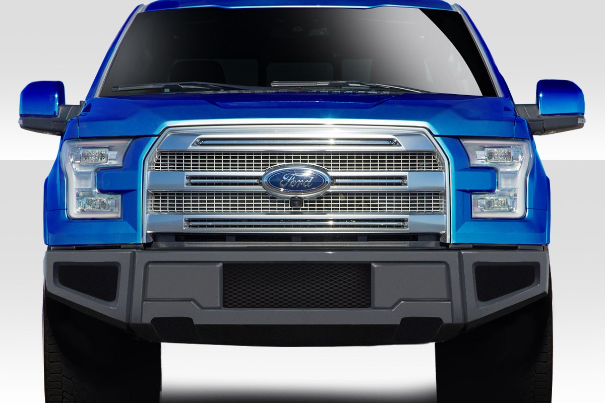 Fiberglass+ Front Bumper Body Kit for 2015 Ford F150 0  - 2015-2019 Ford F-150 Duraflex Raptor Look Front bumper