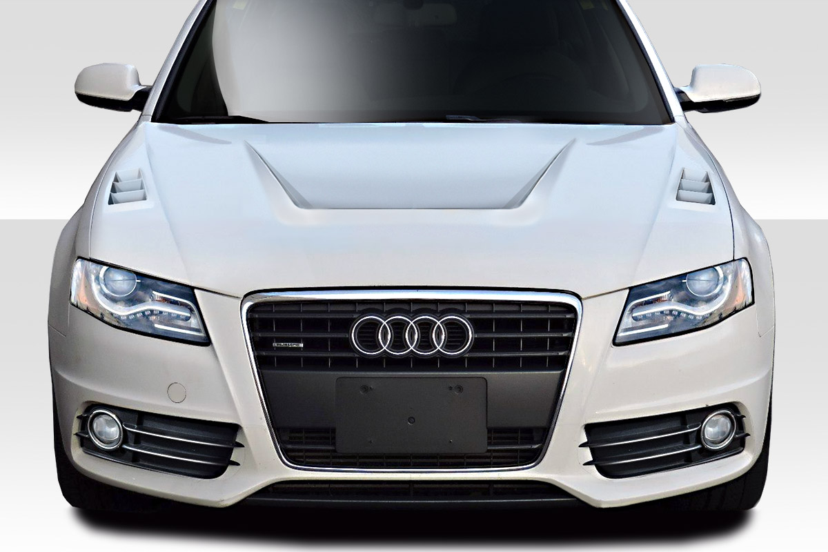 2013 Audi A4 0 Fiberglass+ Hood Body Kit - 2013-2015 Audi A4 Duraflex Eros Version 1 Hood - 1 Piece