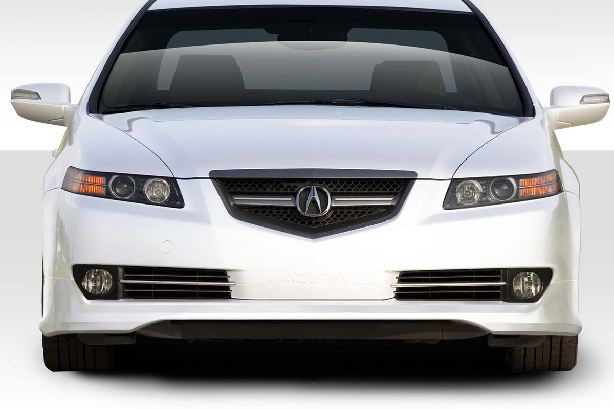 Fiberglass+ Front Lip-Add On Body Kit for 2007 Acura TL 0  - 2007-2008 Acura TL Duraflex Aspec Look Front Lip - 1 Piece ( will not fit Type S models )