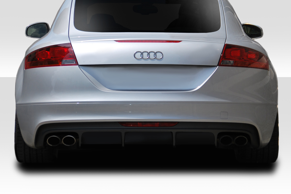 Fiberglass+ Rear Lip-Add On Body Kit for 2009 Audi TT 0  - 2008-2015 Audi TT 8J Duraflex Hyperion Rear Diffuser - 1 Piece