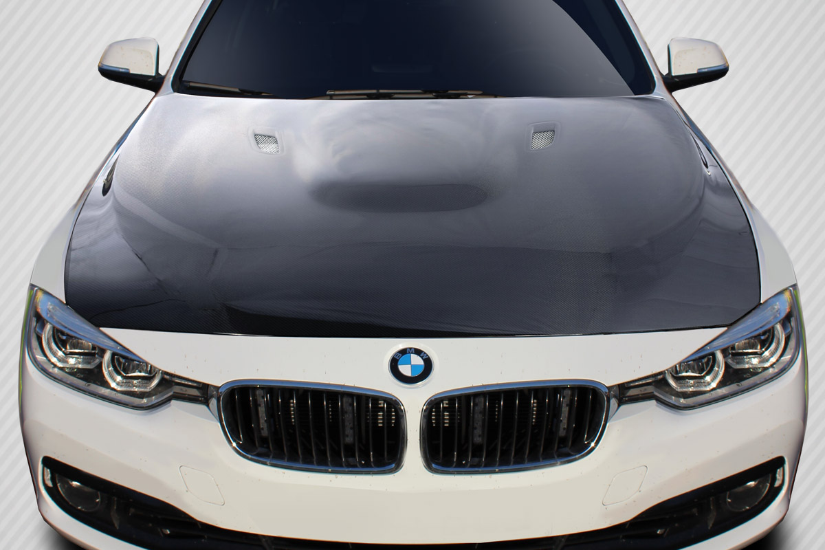 Carbon Fiber Hood Body Kit for 2018 BMW 3 Series 0  - 2012-2018 BMW 3 Series F30 / 2014-2018 4 Series F32 Carbon Creations M3 Style Hood - 1 Piece