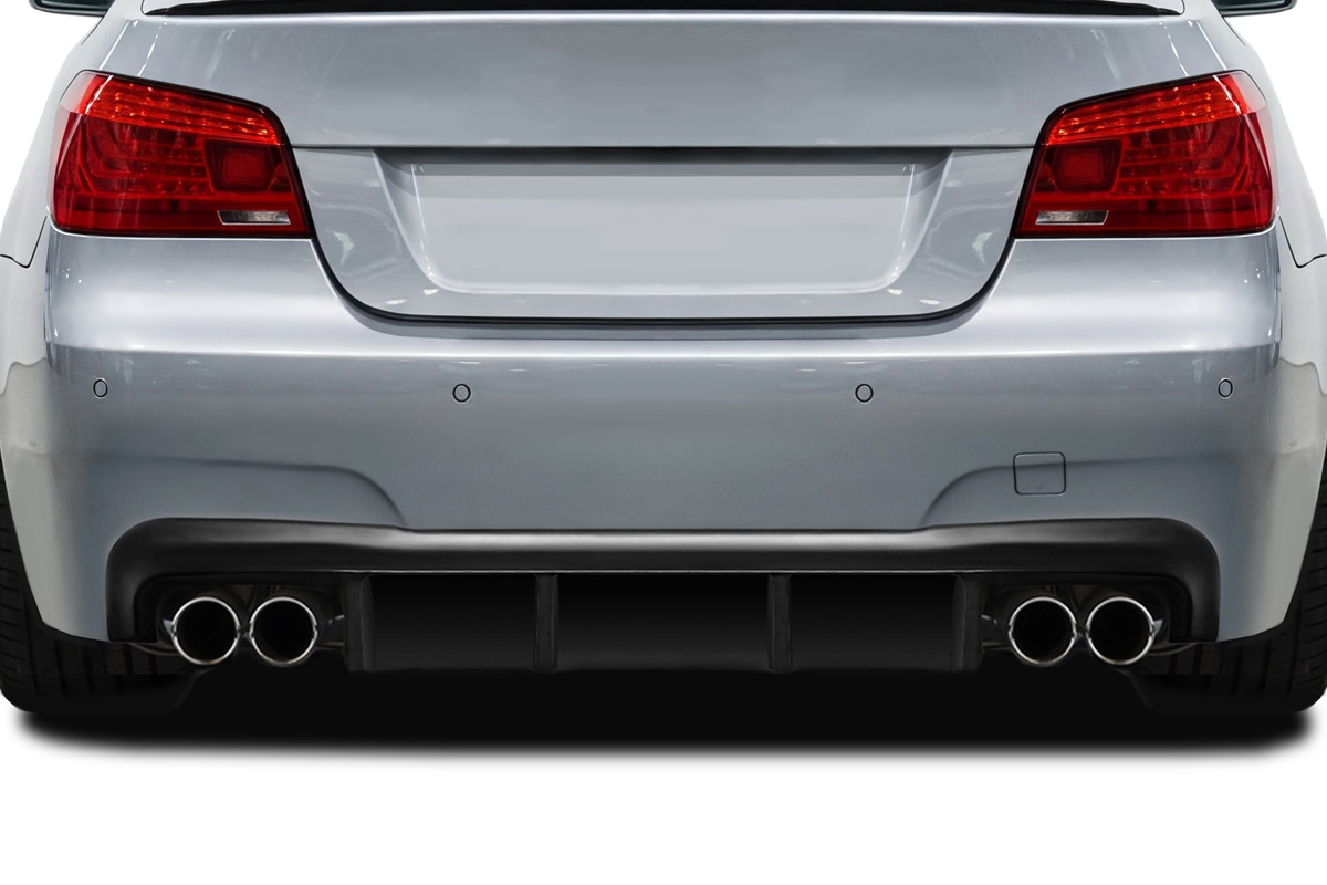 Fiberglass+ Rear Lip-Add On Body Kit for 2008 BMW M5 0  - 2006-2010 BMW M5 E60 Duraflex AutoBahn Rear Diffuser - 1 Piece