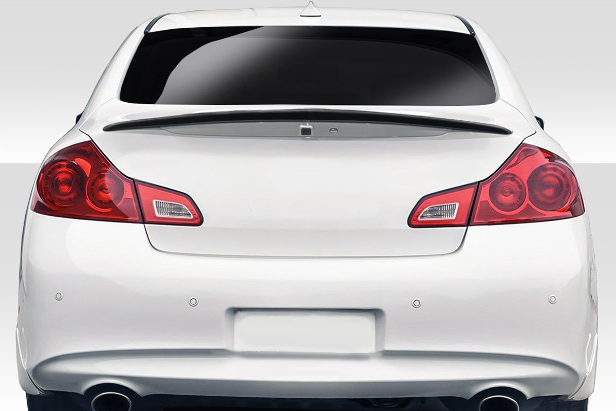 Fiberglass+ Wing Spoiler Body Kit for 2011 Infiniti G Sedan 4DR  - 2007-2013 Infiniti G Sedan G25 G35 G37 / Q40  Duraflex VIP Wing Spoiler - 1 Piece