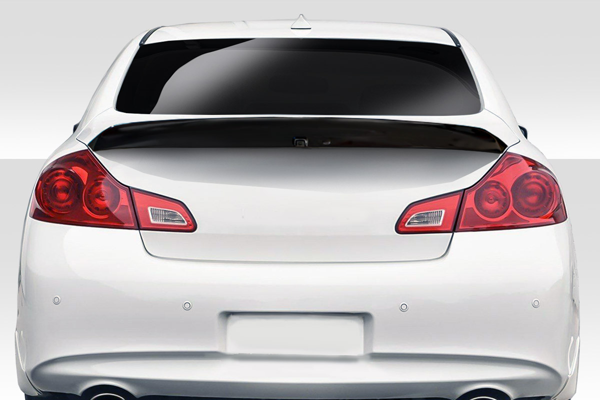 Fiberglass+ Wing Spoiler Body Kit for 2009 Infiniti G Sedan   - 2007-2013 Infiniti G Sedan G25 G35 G37 / Q40 Duraflex D-Speed Wing Spoiler - 1 Piece