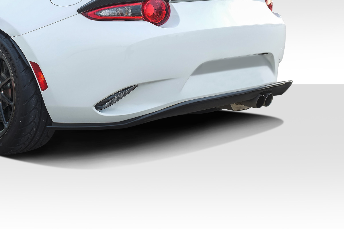 Fiberglass+ Rear Lip-Add On Body Kit for 2016 Mazda Miata 0  - 2016-2019 Mazda Miata Duraflex C-Speed Rear Lip - 1 Piece