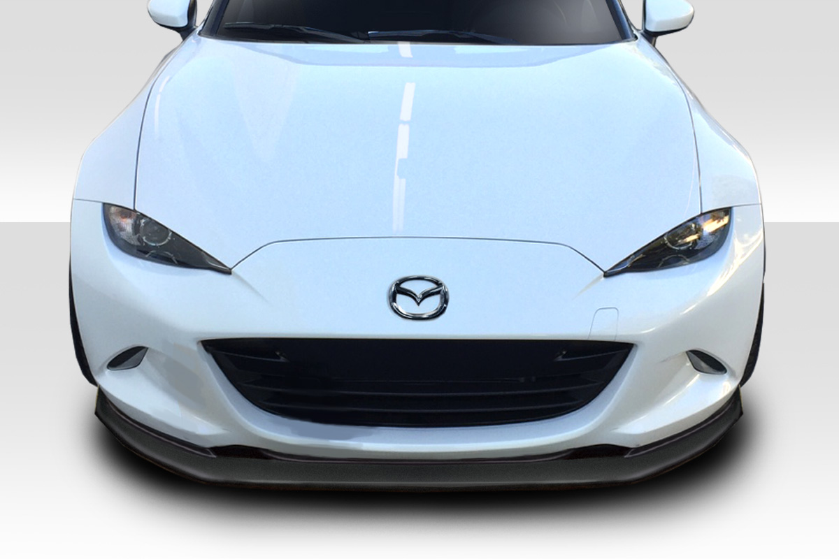Fiberglass+ Front Lip-Add On Body Kit for 2016 Mazda Miata 0  - 2016-2019 Mazda Miata Duraflex Lightspeed Front Lip - 1 Piece