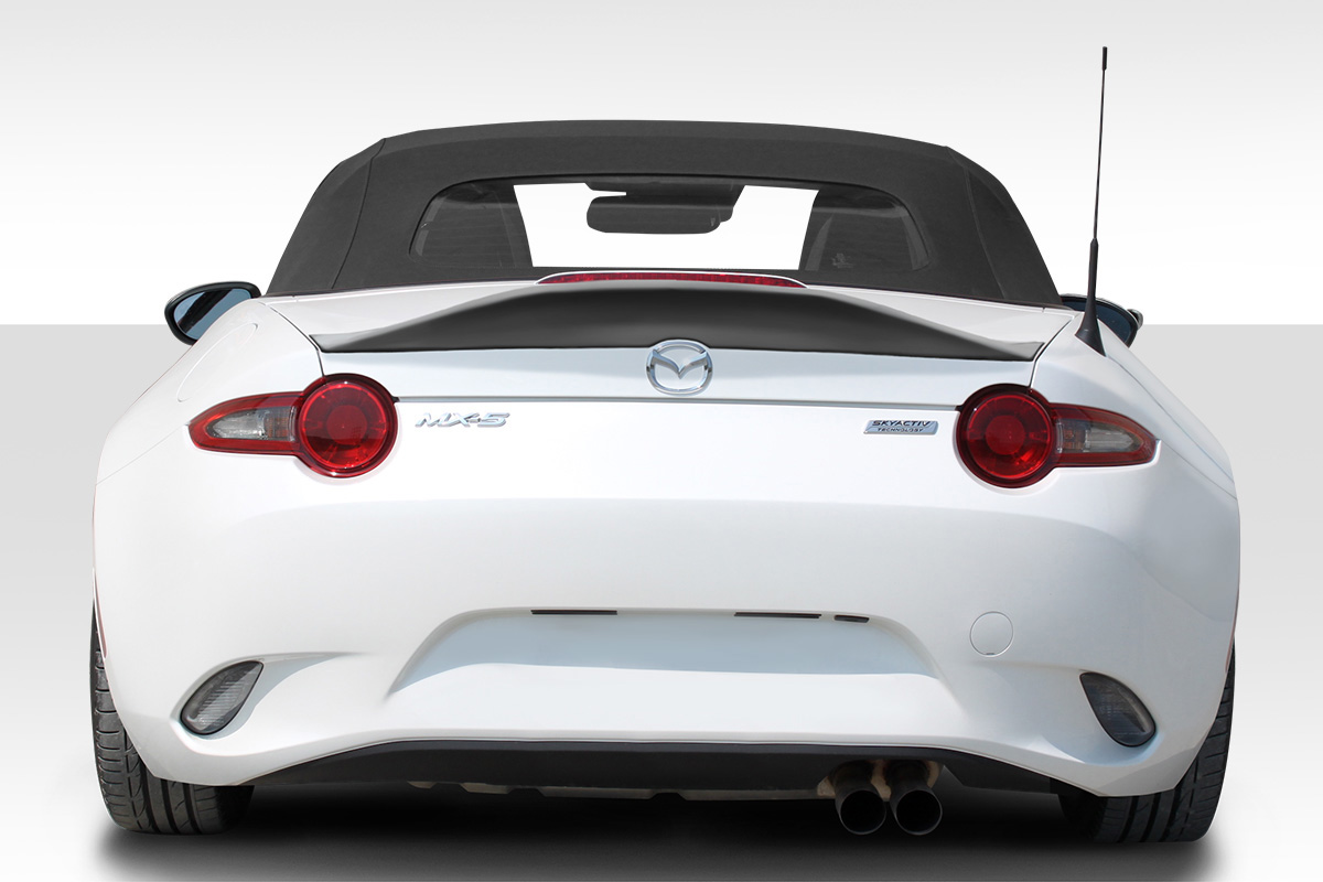 Fiberglass+ Wing Spoiler Body Kit for 2016 Mazda Miata   - 2016-2019 Mazda Miata Duraflex Lightspeed Wing Spoiler - 1 Piece