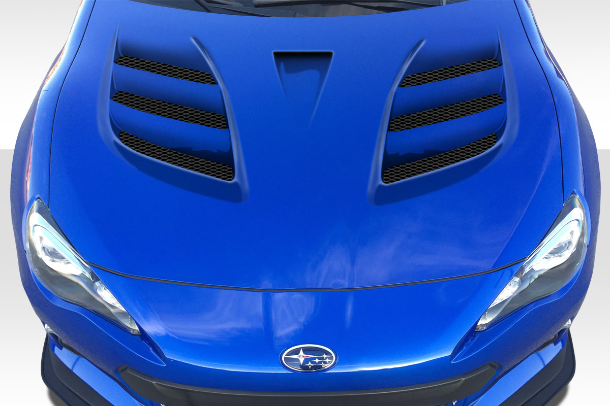 Fiberglass+ Hood Body Kit for 2015 Scion FRS 0  - 2013-2019 Scion FR-S Toyota 86 Subaru BRZ Duraflex VRS Hood - 1 Piece