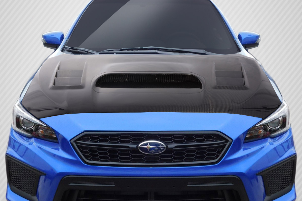 Carbon Fiber Hood Body Kit for 2018 Subaru WRX 0  - 2015-2019 Subaru WRX Carbon Creations C-1 Hood - 1 Piece