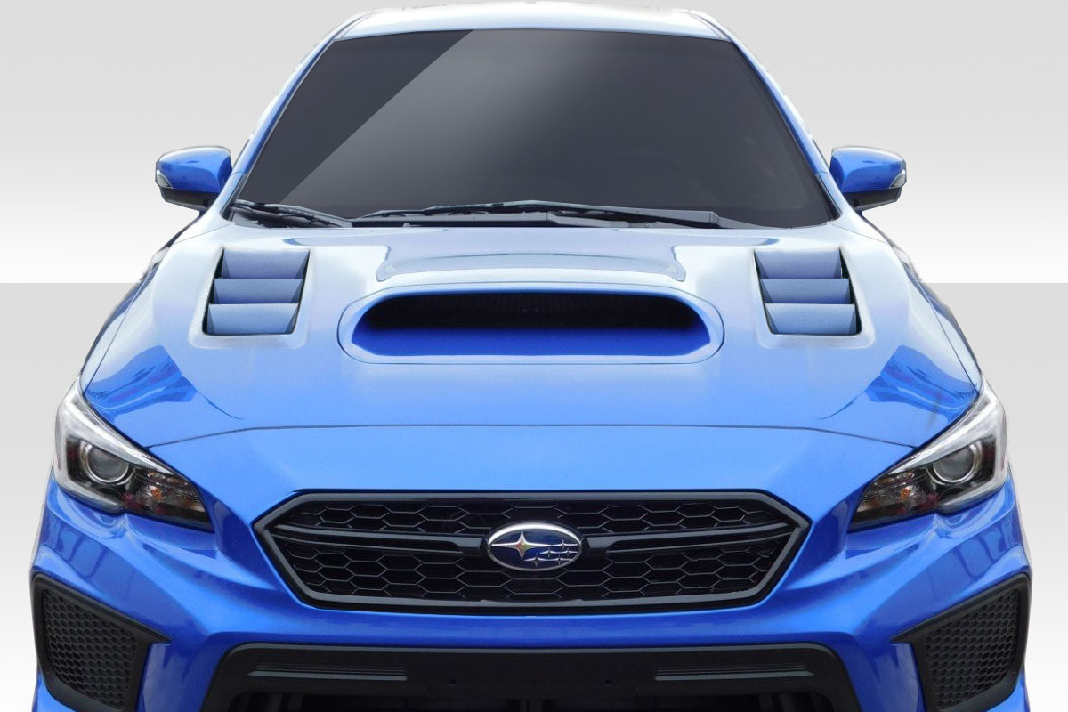 Fiberglass+ Hood Body Kit for 2017 Subaru WRX 0  - 2015-2019 Subaru WRX Duraflex C-1 Hood - 1 Piece