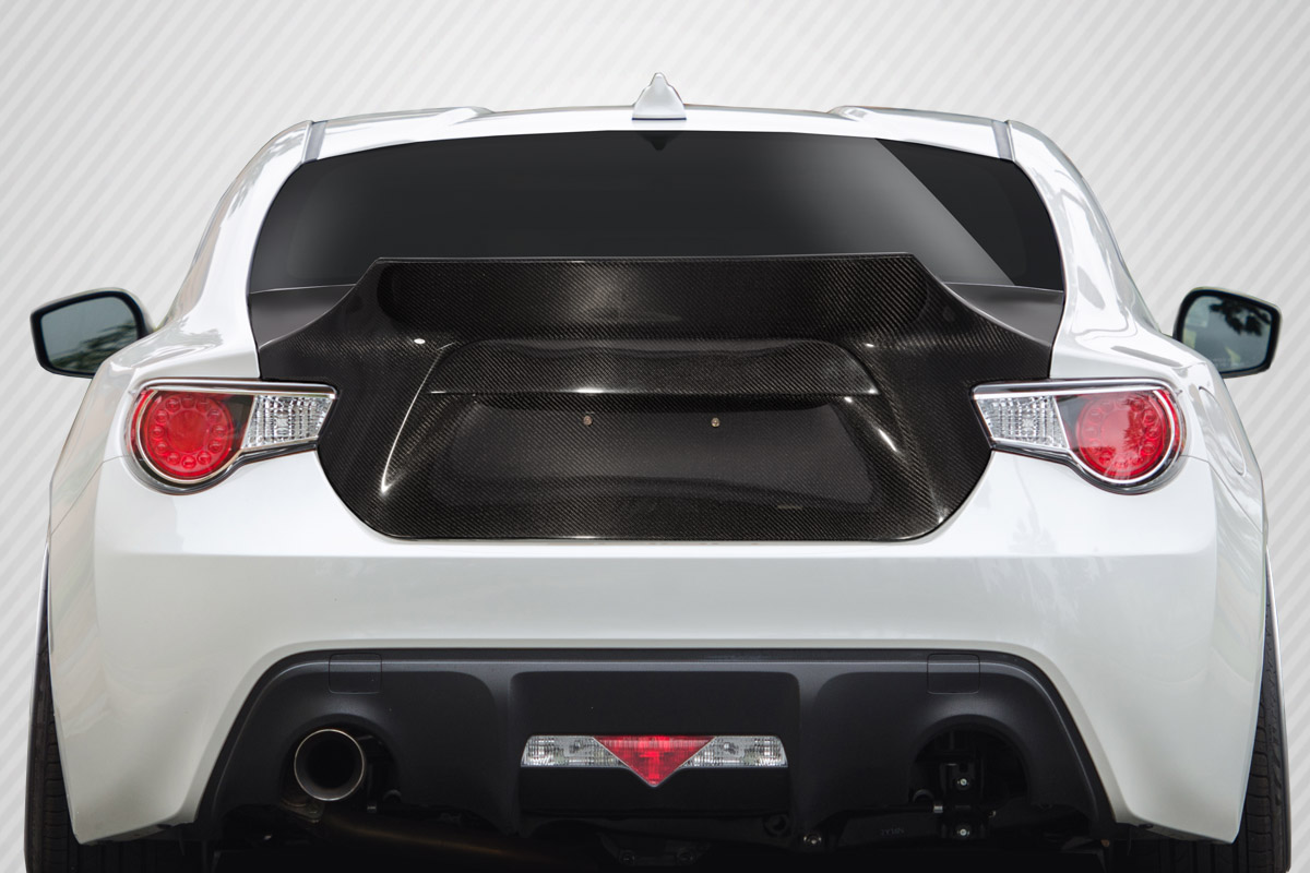 Carbon Fiber Trunk-Hatch Body Kit for 2014 Scion FRS 0  - 2013-2019 Scion FR-S Toyota 86 Subaru BRZ Carbon Creations Slipstream Trunk - 1 Piece