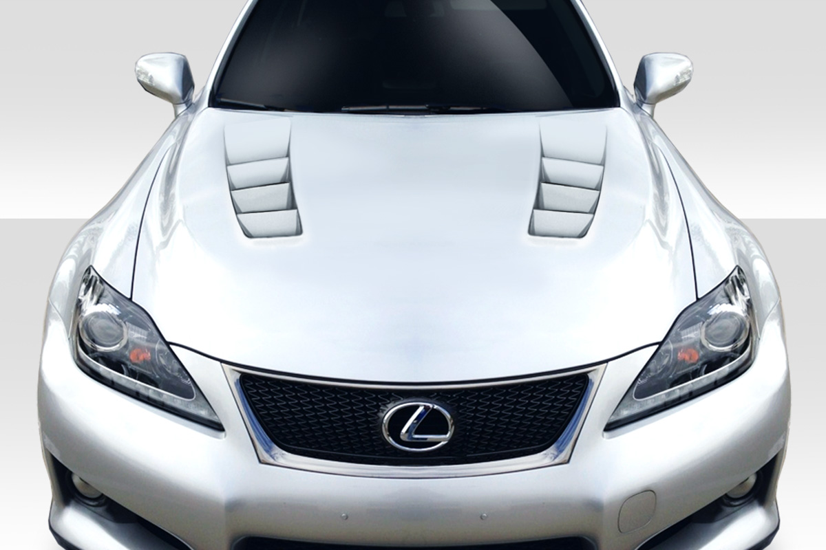 Fiberglass+ Hood Body Kit for 2009 Lexus IS-F 0  - 2008-2014 Lexus IS-F Duraflex TS-2 Hood - 1 Piece