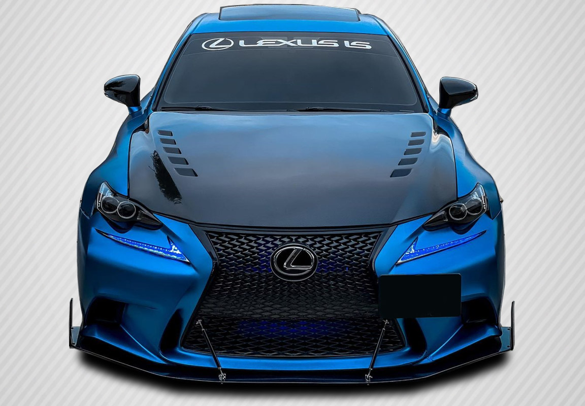 Carbon Fiber Hood Body Kit for 2014 Lexus IS 0  - 2014-2016 Lexus IS Series IS350 IS250 Carbon Creations Bolt Hood - 1 Piece