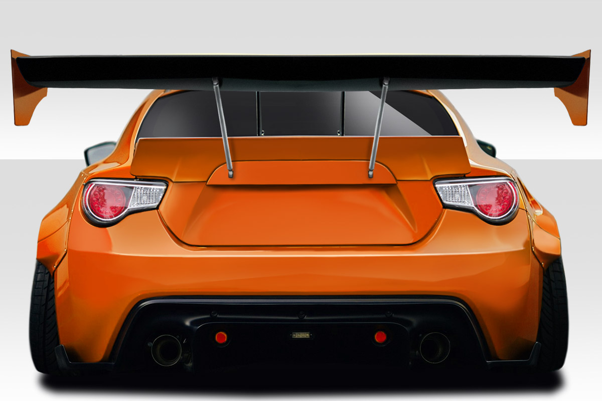 2016 Scion FRS 0 Fiberglass+ Wing Spoiler Body Kit - 2013-2019 Scion FR-S Toyota 86 Subaru BRZ Duraflex GT500 V3 GT Swan Wing Spoiler - 1 Piece