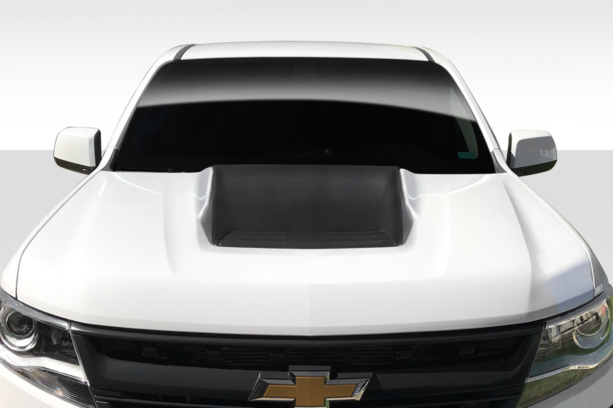 2017 Chevrolet Colorado 0 Fiberglass+ Hood Body Kit - 2015-2019 Chevrolet Colorado Duraflex ZR2 Look Hood - 1 Piece
