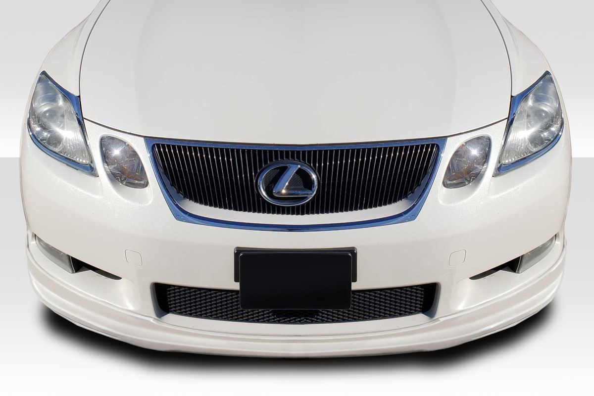 Fiberglass+ Front Lip-Add On Body Kit for 2010 Lexus GS 0  - 2006-2007 Lexus GS Series GS300 GS350 GS430 GS450 GS460 Duraflex JPR Front Lip Under Spoiler Air Dam - 1 Piece