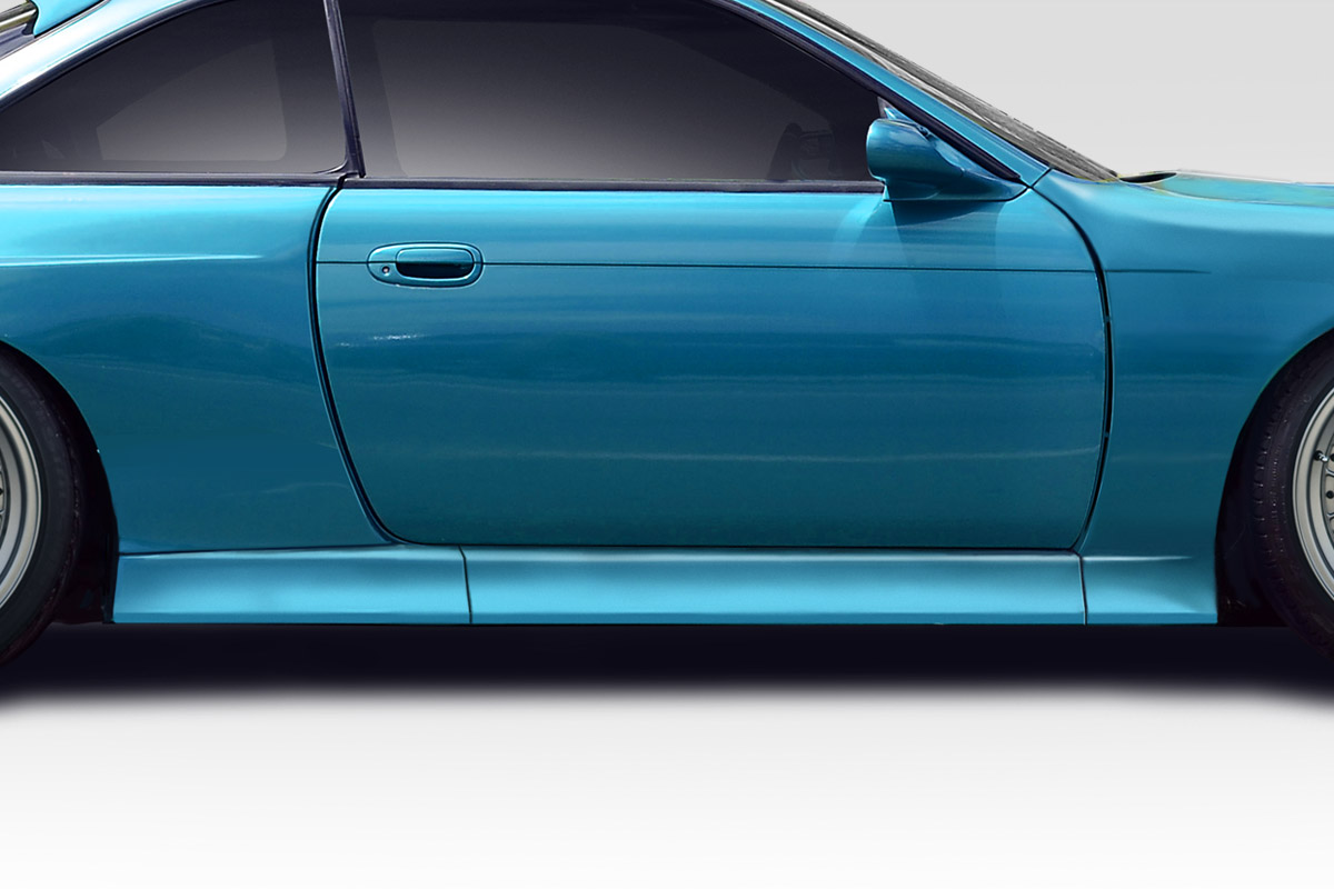 2 Piece Extreme Dimensions Duraflex Replacement for 1989-1994 Nissan 240SX S13 B-Sport Side Skirts Rocker Panels 