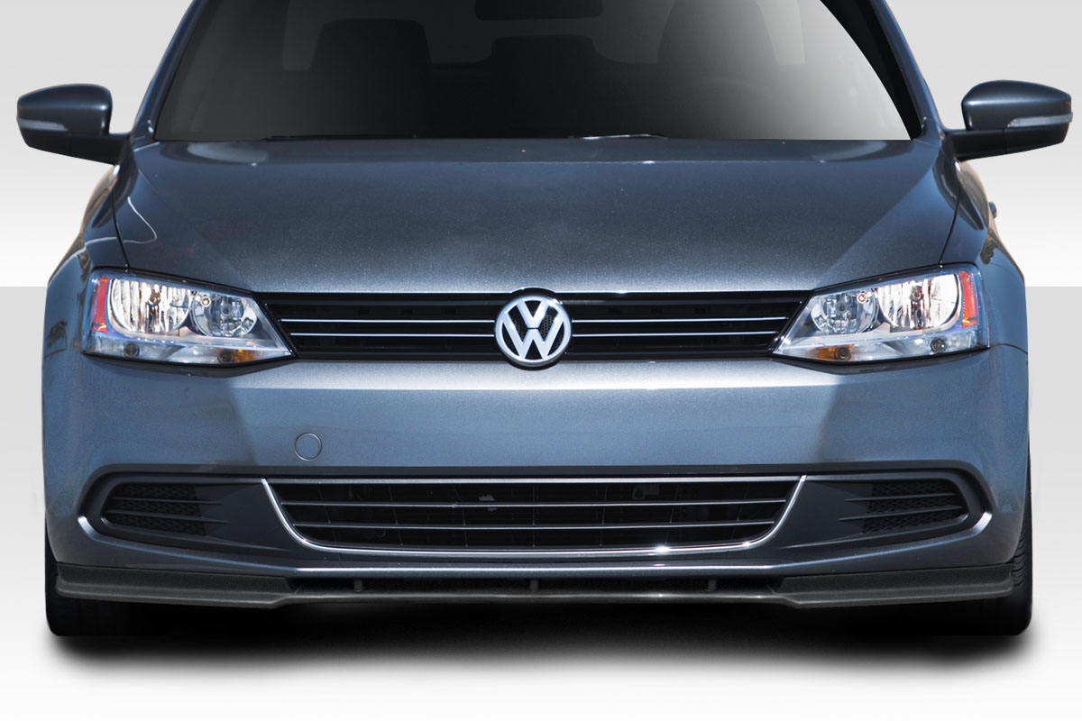 2014 Volkswagen Jetta 0 Front Lip-Add On Body Kit - 2011-2014 Volkswagen Jetta Duraflex Speed Front Lip Under Spoiler - 1 Piece