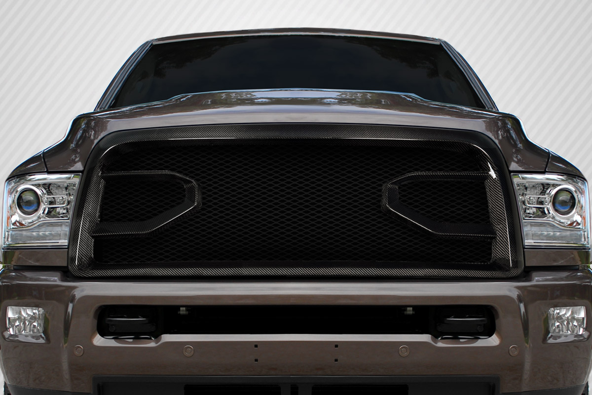 2013-2018 Dodge Ram 1500 Carbon Creations Widow Grille - 1 Piece