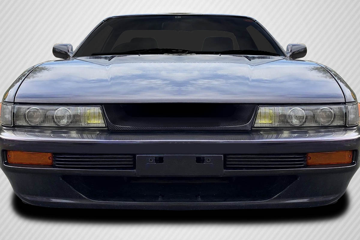 1989-1994 Nissan Silvia S13 Carbon Creations Raven Front Grille - 1 Piece