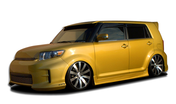 2011-2015 Scion xB Duraflex Atlas Body Kit - 4 Piece - Includes Atlas Front Add On Bumper Extensions (107055) Atlas Side Skirts Rocker Panels (107057) Atlas Rear Lip Under Spoiler Air Dam (107056)