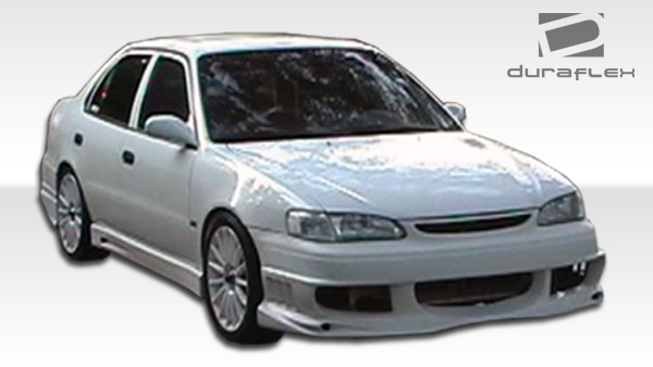 1998-2000 Toyota Corolla Duraflex Bomber Front Bumper Cover - 1 Piece