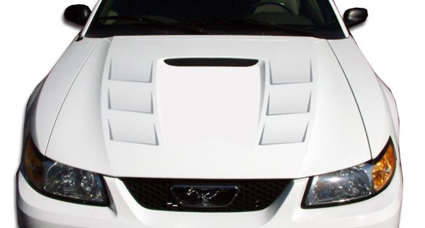 1 Piece Body Kit Compatible with Ford Mustang 1999-2004 Duraflex ED-DYL-841 GT500 Hood 