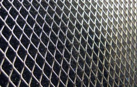 Metal shop mesh grille