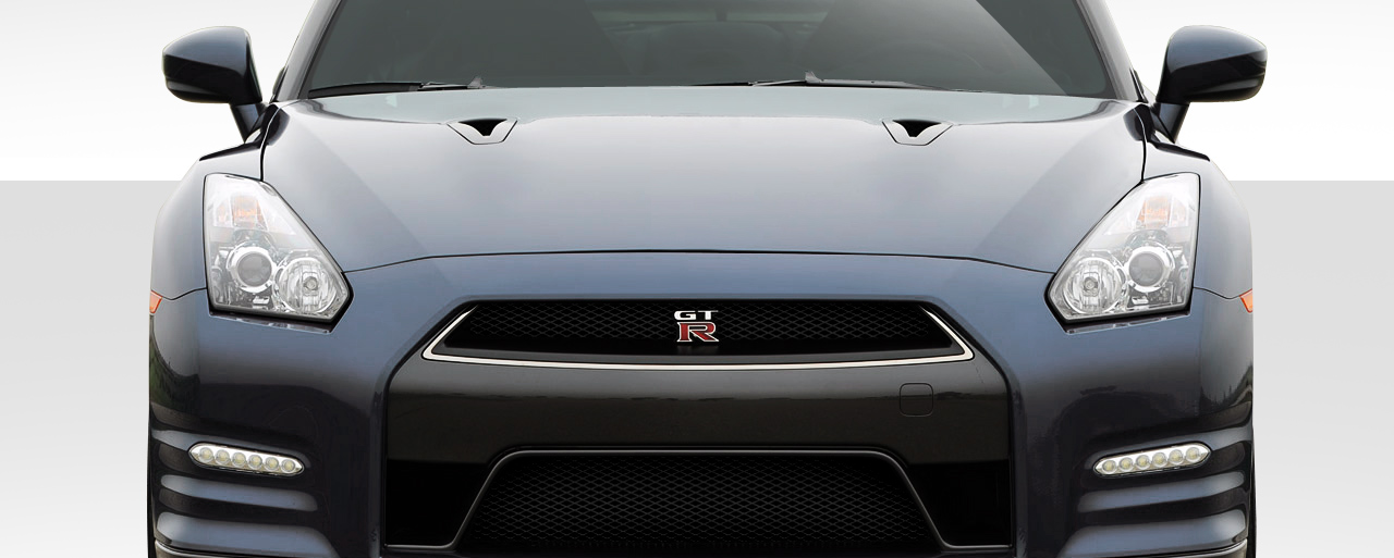 2009-2016 Nissan GT-R R35 Duraflex OEM Facelift Look Conversion Front Grille - 1 Piece (S)