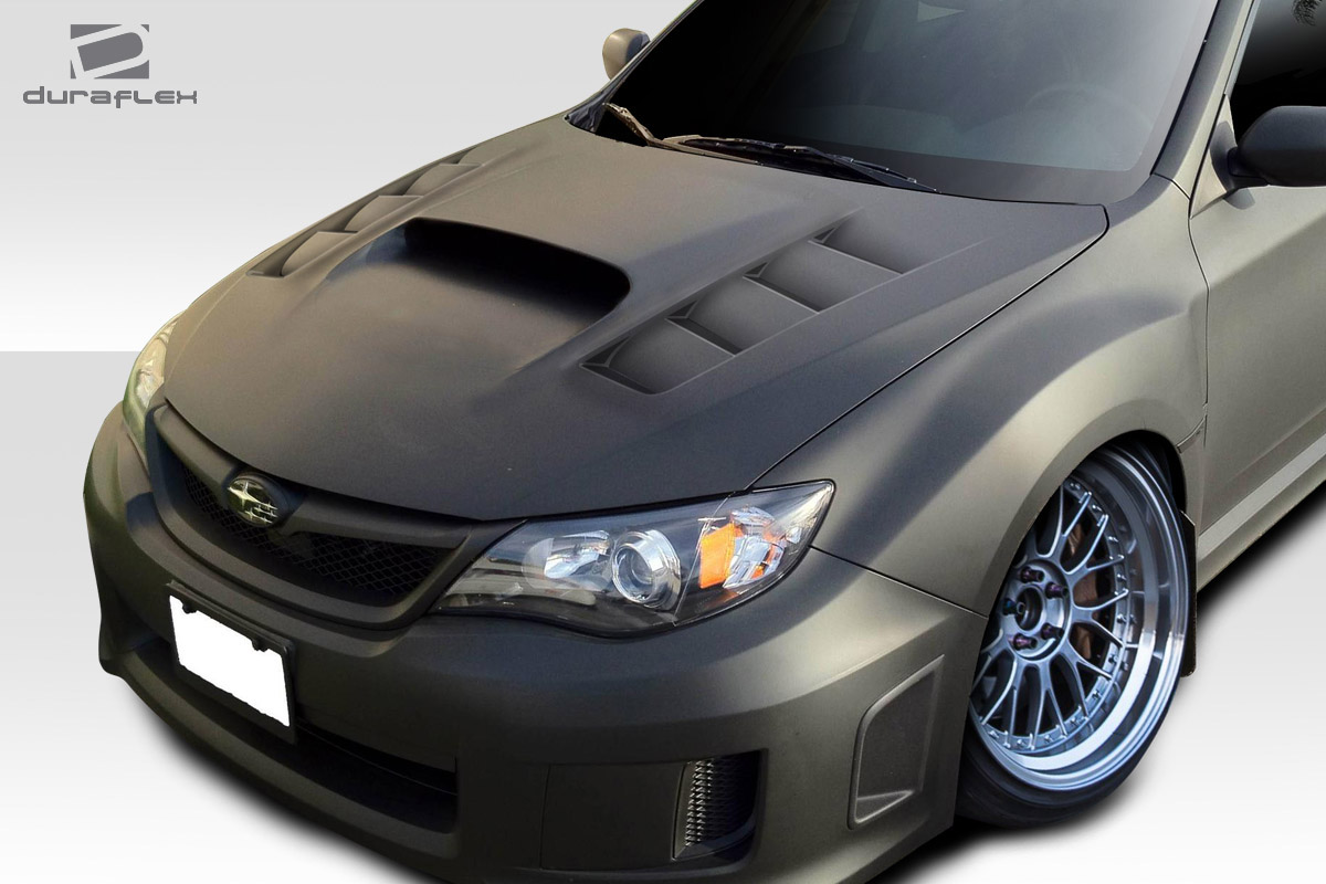 Duraflex VRS Hood 1 Piece for 20082011 Impreza 20082014 WRX STI eBay